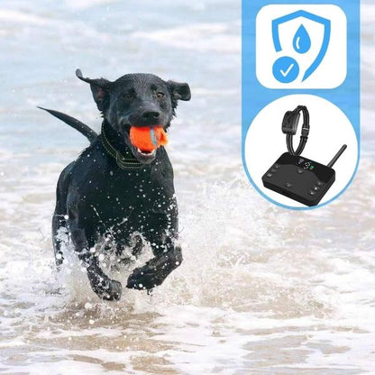Wireless Dog Fence & Training Collar, 65–1640ft Boundary System for Up to 3 Dogs - Homvista