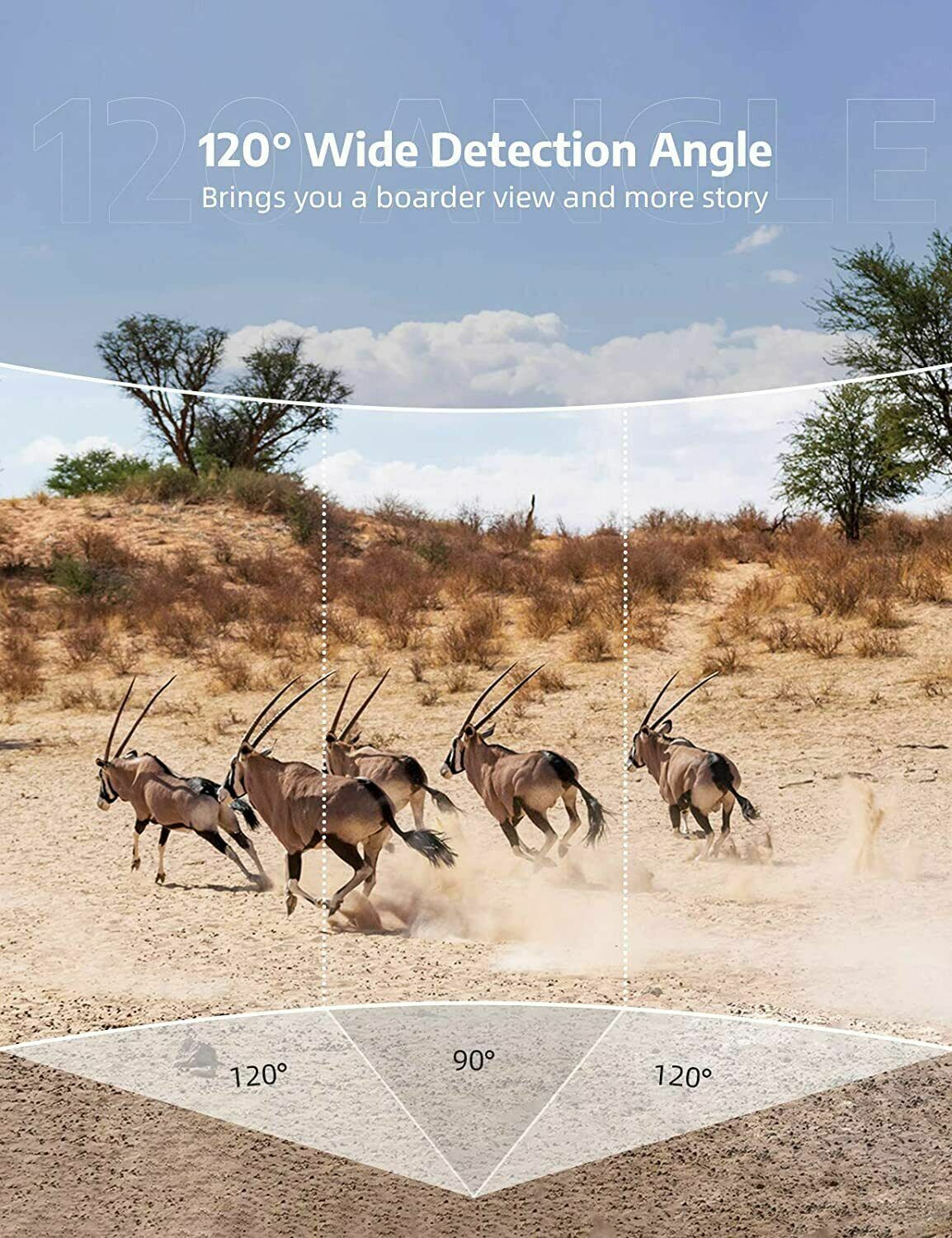 Wireless Hd Wildlife Game Trail Camera With Night Vision - Homvista