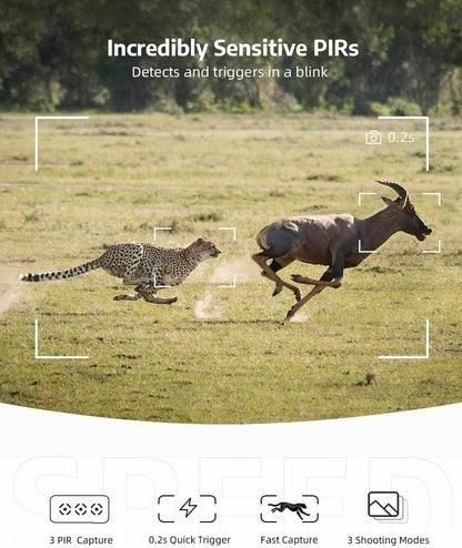 Wireless Hd Wildlife Game Trail Camera With Night Vision - Homvista